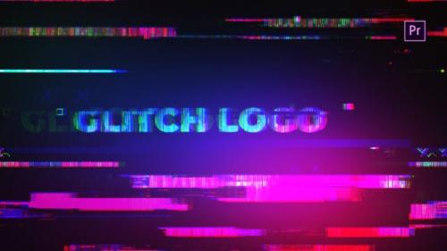 Videohive - Glitch Logo Mogrt