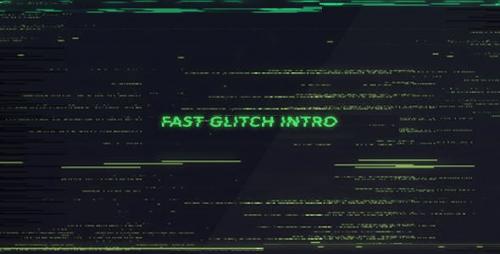Videohive - Fast Glitch Intro