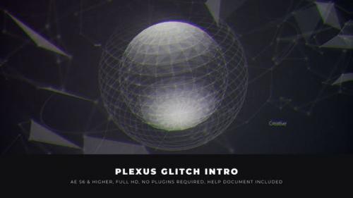 Videohive - Plexus Glitch Intro