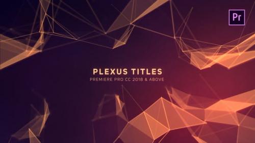 Videohive - Plexus Titles Mogrt