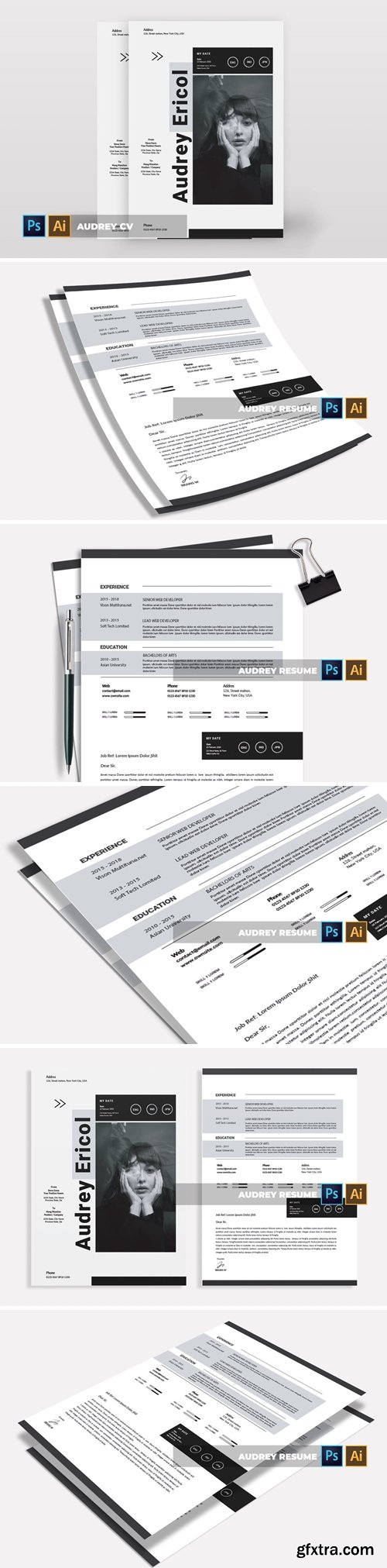 Audrey | CV & Resume