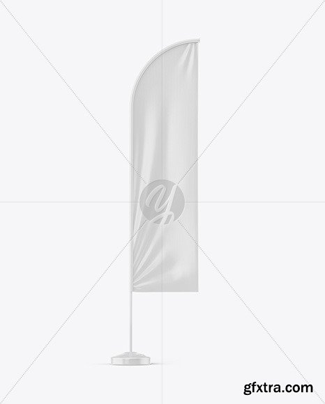 Convex Flag Mockup 53572