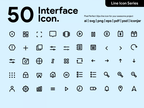 Kawaicon - 50 User Interface Line Icon - kawaicon-50-user-interface-line-icon