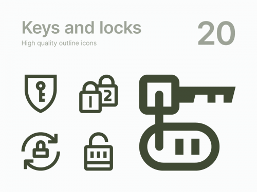 Keys and Locks icons - keys-and-locks-icons