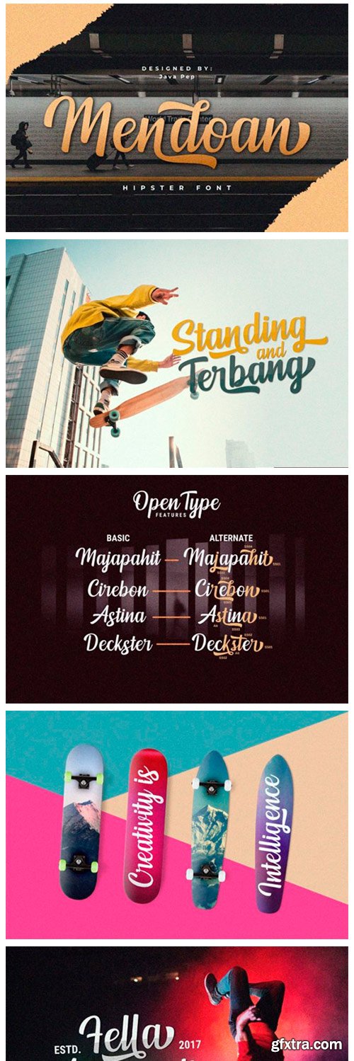 Mendoan Font