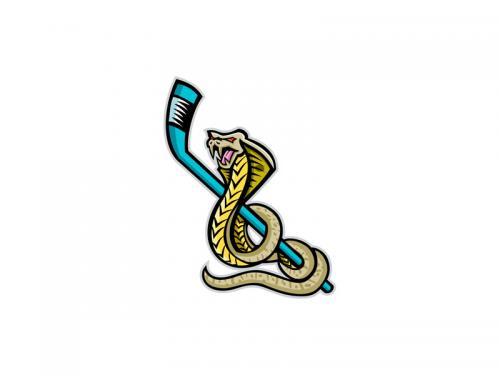 King Cobra Ice Hockey Sports Mascot - king-cobra-ice-hockey-sports-mascot-57b78395-b4fc-4213-b4b0-1d55b8aa25f4