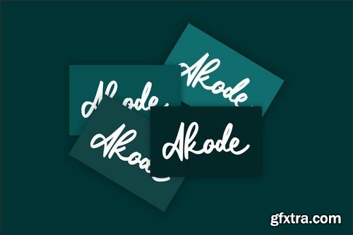 Ellose Bold script