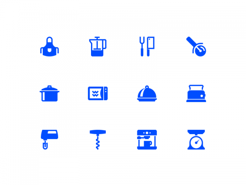 Kitchen icons - kitchen-icons