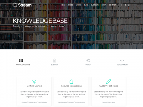 Knowledge-base - Stream Landing-Page WordPress Theme - knowledge-base-stream-landing-page-wordpress-theme