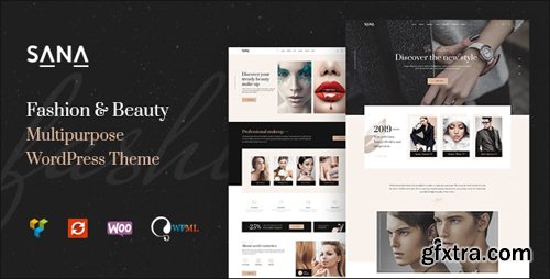 ThemeForest - Sana v1.3.3 - Fashion Stylis, Beauty Salon and Makeup Artist WordPress Theme - 23253404