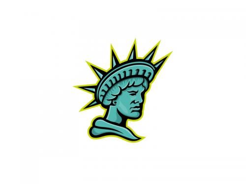 Lady Liberty or Libertas Mascot - lady-liberty-or-libertas-mascot