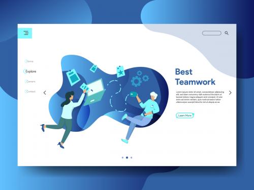 Landing Page Best Teamwork - landing-page-best-teamwork