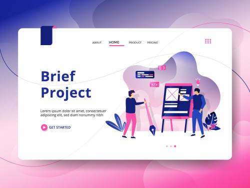 Landing page Brief Project - landing-page-brief-project