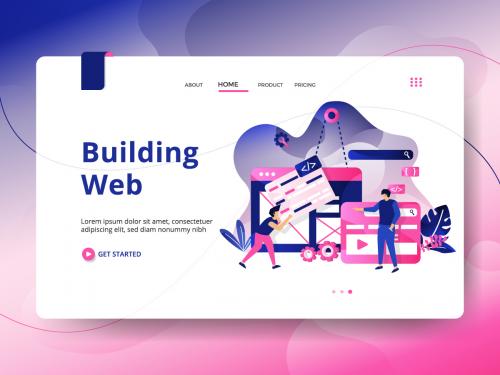 Landing page Building Web - landing-page-building-web