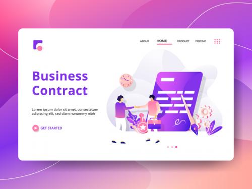 Landing Page Business Contract - landing-page-business-contract