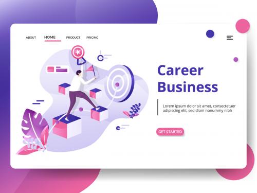 Landing Page Career Business - landing-page-career-business