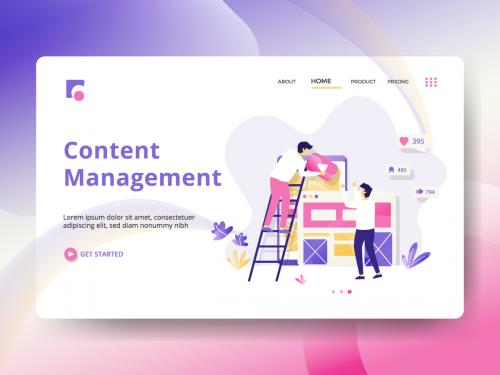 Landing Page Content Management - landing-page-content-management