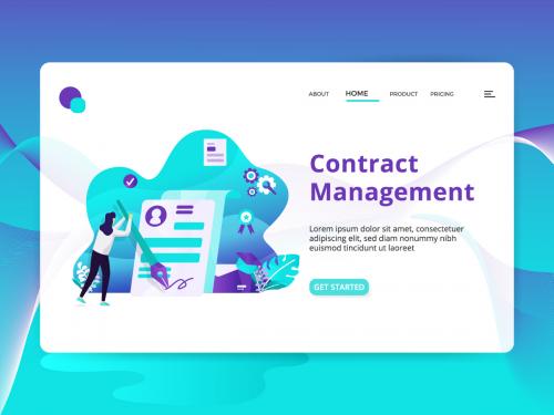 Landing Page Contract Management - landing-page-contract-management