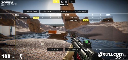 Unity Asset Store - MFPS 2.0: Multiplayer FPS v1.6