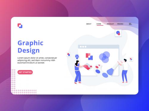 Landing Page Graphic Design - landing-page-graphic-design