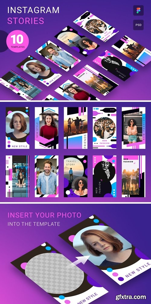 Creative Instagram stories pack