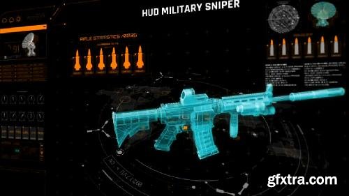 MotionArray HUD UI Military Rifle 357892