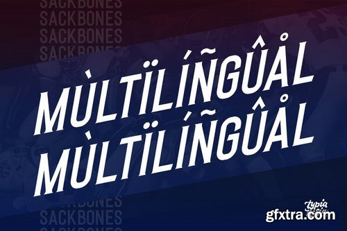 Sackbones Sport Font