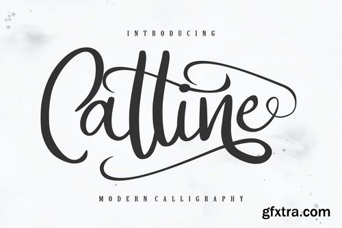 Catline Modern Calligraphy Script