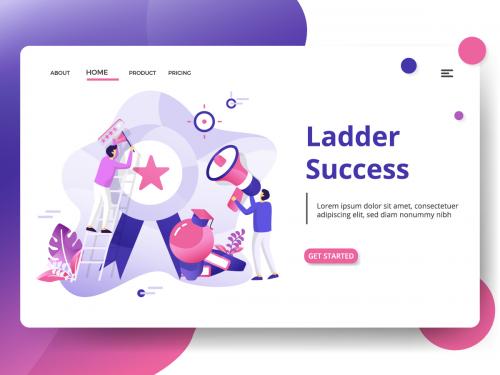 Landing Page Ladder Success - landing-page-ladder-success