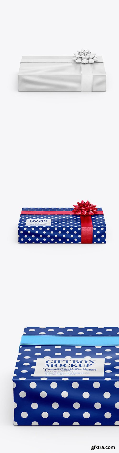 Matte Gift Box Mockup 52289