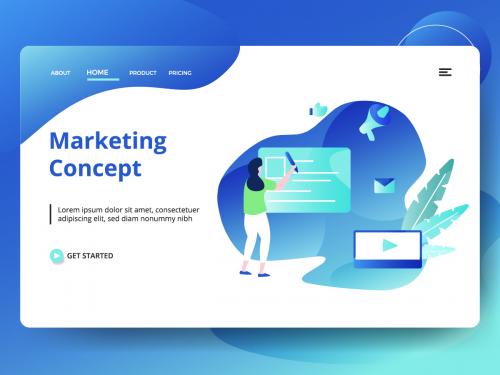 Landing Page Marketing Concept - landing-page-marketing-concept