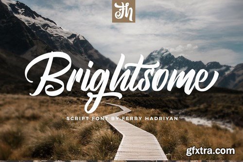 CM - Brightsome - Script Font 4462746