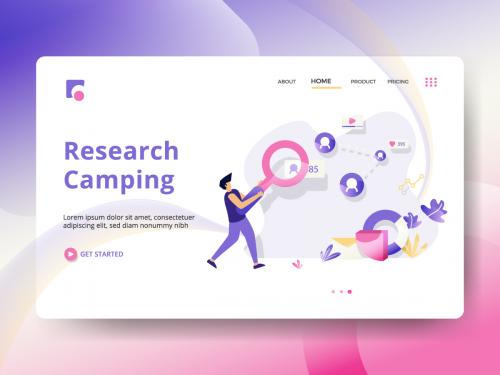 Landing Page Research Camping - landing-page-research-camping