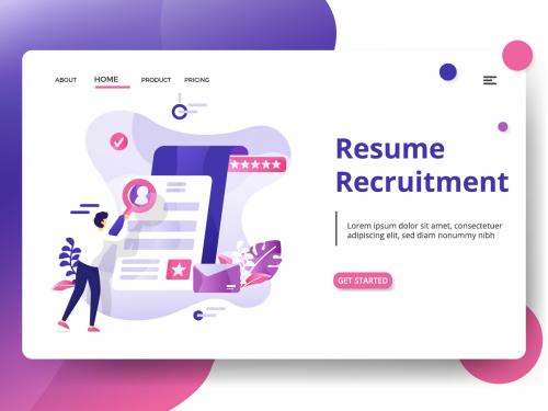 Landing Page Resume Recruitment - landing-page-resume-recruitment