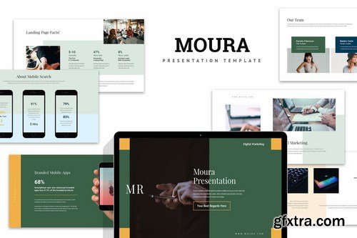 Moura Digital Marketing Pitch Deck Powerpoint