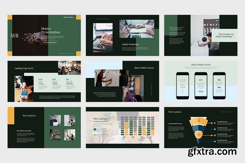 Moura Digital Marketing Pitch Deck Powerpoint