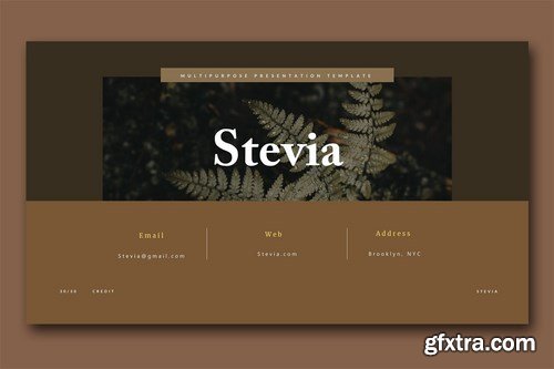 Stevia Presentation - Powerpoint