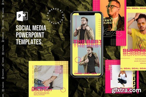 Social Media PowerPoint Template