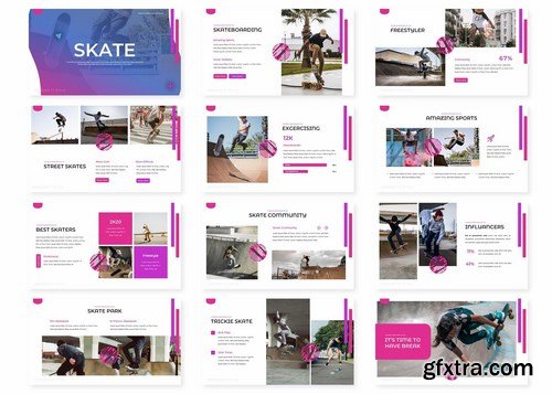 Skate - Powerpoint Google Slides and Keynote Templates