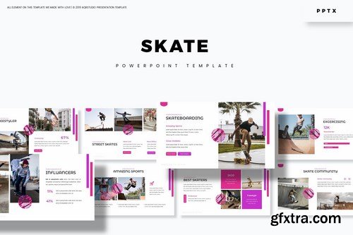 Skate - Powerpoint Google Slides and Keynote Templates