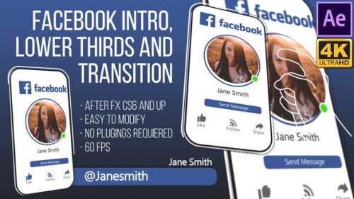 Videohive - Facebook Intro and Lowerthird (AfterFX)