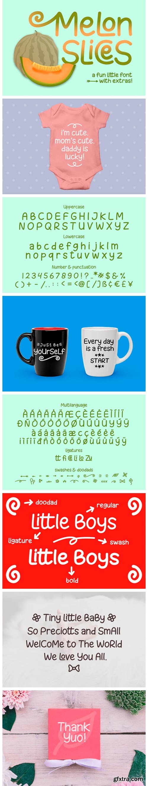 Melon Slices Font