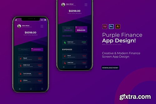 Purple Finance | App Template