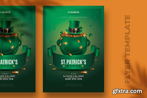 Saint Patrick's Day Party Flyer