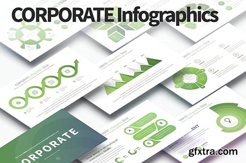 CORPORATE - PowerPoint Infographics Slides