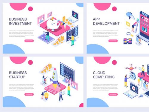 Landing Page Templates Isometric Concept - landing-page-templates-isometric-concept-6ad6932c-0135-40b1-ba72-6100d413d65d