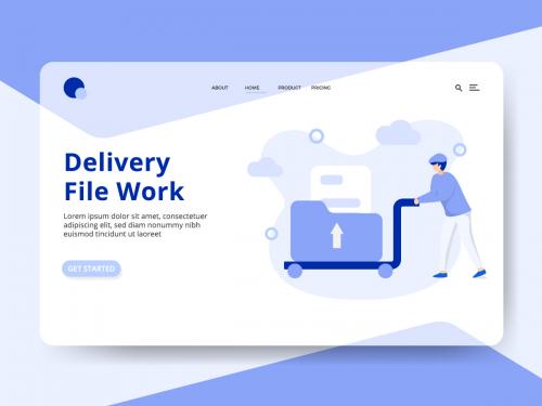 Landing Page Web Delivery File Work - landing-page-web-delivery-file-work