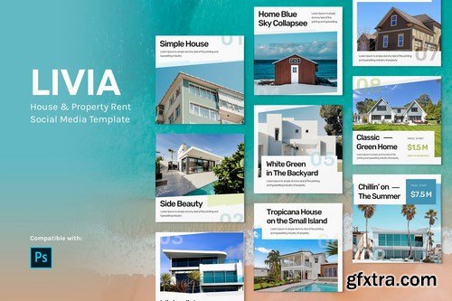 Livia - House Instagram Feed Template