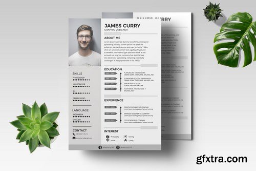 CV Resume Professional Template