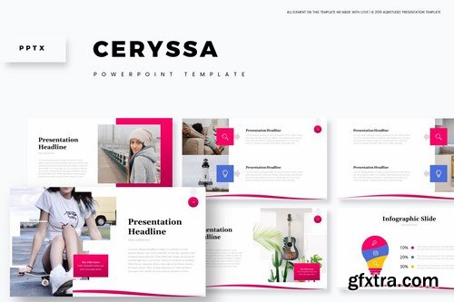 Ceryssa - Powerpoint Google Slides and Keynote Templates